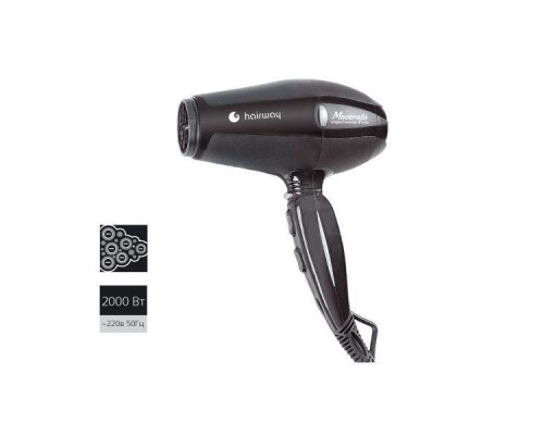 Фен Hairway Macerata compact керамика /ионизация 1800-2000W